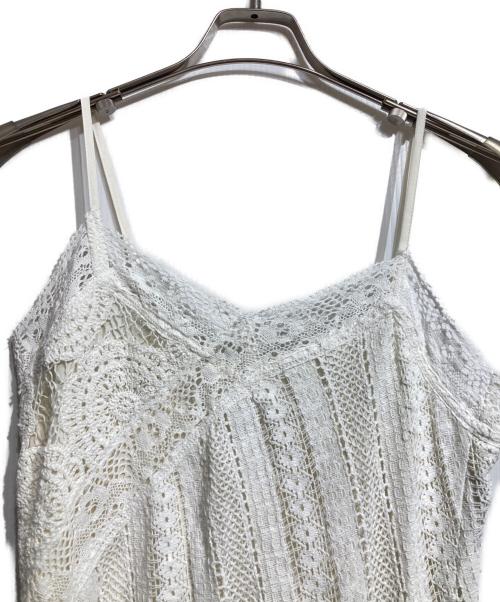 PRANK PROJECT（プランクプロジェクト）PRANK PROJECT (プランクプロジェクト) Lace Trimming Dress/レーストリミングドレス ホワイト サイズ:FREEの古着・服飾アイテム