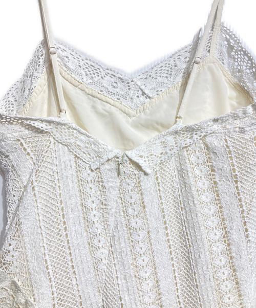 PRANK PROJECT（プランクプロジェクト）PRANK PROJECT (プランクプロジェクト) Lace Trimming Dress/レーストリミングドレス ホワイト サイズ:FREEの古着・服飾アイテム