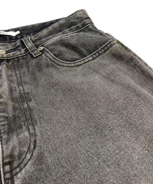 Matin Kim（マーティン・キム）Matin Kim (マーティン・キム) Distressed baggy jeans/ダメージ加工バギージーンズ ブラック サイズ:Mの古着・服飾アイテム