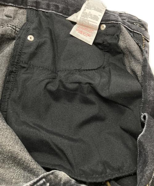 Matin Kim（マーティン・キム）Matin Kim (マーティン・キム) Distressed baggy jeans/ダメージ加工バギージーンズ ブラック サイズ:Mの古着・服飾アイテム