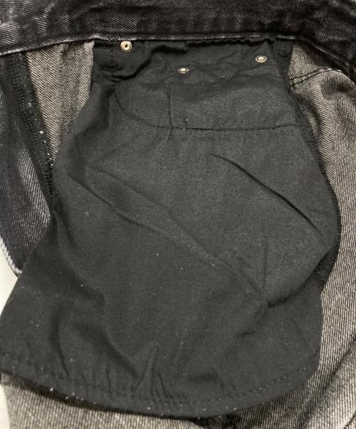Matin Kim（マーティン・キム）Matin Kim (マーティン・キム) Distressed baggy jeans/ダメージ加工バギージーンズ ブラック サイズ:Mの古着・服飾アイテム