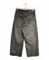 Matin Kim (マーティン・キム) Distressed baggy jeans/ダメージ加工バギージーンズ ブラック サイズ:M：12000円