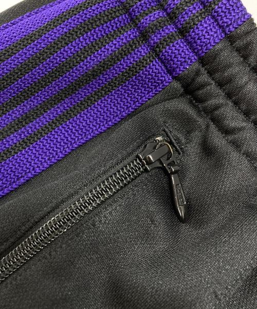 Needles（ニードルズ）Needles (ニードルズ) FREAK'S STORE (フリークスストア) 別注Narrow Track Pant Poly Smooth/ナロートラックパンツポリスムース ブラック サイズ:Sの古着・服飾アイテム