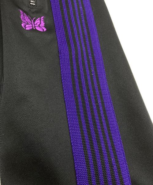 Needles（ニードルズ）Needles (ニードルズ) FREAK'S STORE (フリークスストア) 別注Narrow Track Pant Poly Smooth/ナロートラックパンツポリスムース ブラック サイズ:Sの古着・服飾アイテム