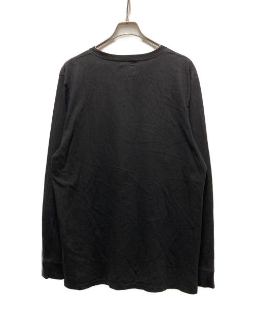 stussy（ステューシー）stussy (ステューシー) ポケット長袖Tシャツ ブラック サイズ:Lの古着・服飾アイテム