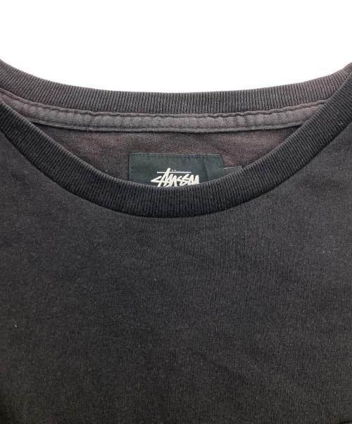 stussy（ステューシー）stussy (ステューシー) ポケット長袖Tシャツ ブラック サイズ:Lの古着・服飾アイテム