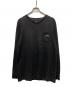 stussy（ステューシー）の古着「ポケット長袖Tシャツ」｜ブラック