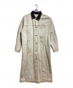 LEVI'Sリーバイス）の古着「USA製デニムロングコート/Long denim coat」｜グレー