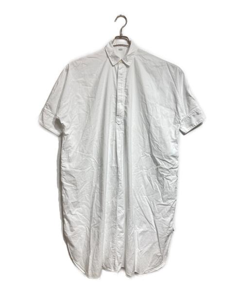 45R（フォーティファイブ・アール）45R (フォーティファイブ・アール) オックスフォードワンピース/Oxford dress ホワイト サイズ:－の古着・服飾アイテム