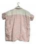 45R (フォーティファイブ・アール) リネンバスクのセイルプルドレス/Short-sleeved one-piece ベージュ×ピンク サイズ:－：17000円