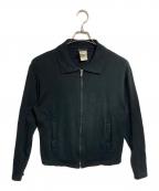 agnes b hommeアニエスベーオム）の古着「ニットショートブルゾン / Knit Short Blouson」｜ブラック