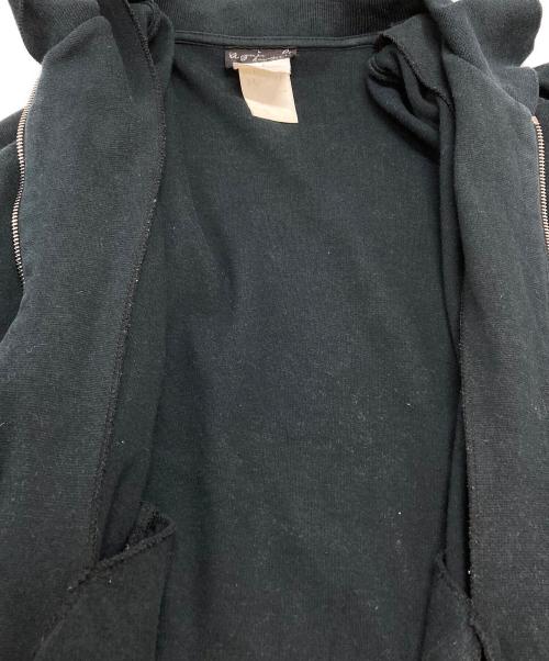 agnes b homme（アニエスベーオム）agnes b homme (アニエスベーオム) ニットショートブルゾン / Knit Short Blouson ブラック サイズ:1の古着・服飾アイテム