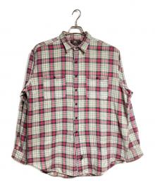 RRL（ダブルアールエル）の古着「ヘビーチェックネルシャツ/Heavy check flannel shirt」｜グレー