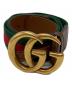 GUCCI（グッチ）の古着「シェリーライン GGマーモント ベルト」｜ブラウン
