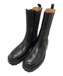 CHURCH'S（チャーチ）の古着「GAELLE SQサイドゴアブーツ/Side gore boots」｜ブラック