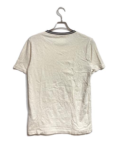 Maison Margiela（メゾンマルジェラ）Maison Margiela (メゾンマルジェラ) ラインネックTEE/Line neck tee ベージュ サイズ:Sの古着・服飾アイテム