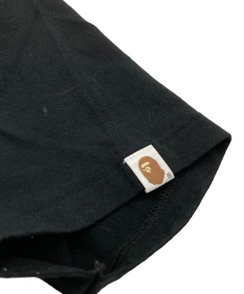 BAPE BY A BATHING APE（ベイプバイアベイシングエイプ）BAPE BY A BATHING APE (ベイプバイアベイシングエイプ) グラフィック Tシャツ ピンク×ブラック サイズ:Sの古着・服飾アイテム