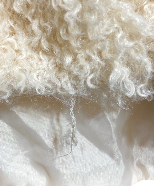 POPPY（ポピー）POPPY (ポピー) CROPPED FUR JACKET/クロップドファージャケット ベージュ サイズ:Fの古着・服飾アイテム