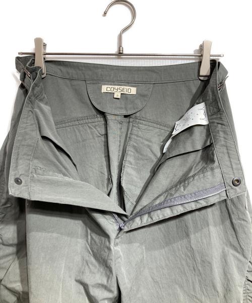 COYSEIO（コイセイオ）COYSEIO (コイセイオ) PUCKERING PANTS/パッカリングパンツ グレー サイズ:2の古着・服飾アイテム