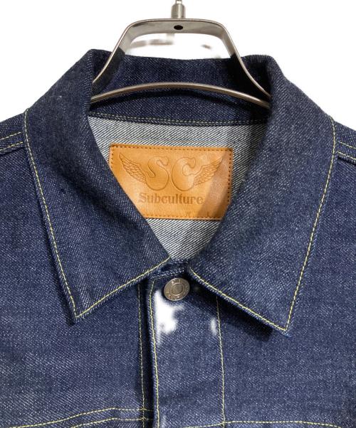 Subculture（サブカルチャー）Subculture (サブカルチャー) S07XX DENIM JACKET/エス ゼロ ナナ ダブルエックス デニムジャケット インディゴ サイズ:44の古着・服飾アイテム