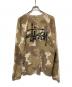 stussy (ステューシー) チョコチップカモサーマルカットソー ベージュ サイズ:L：16000円