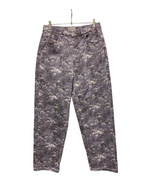 HUF（ハフ）HUF (ハフ) cromer camo pant パープル サイズ:32の古着・服飾アイテム