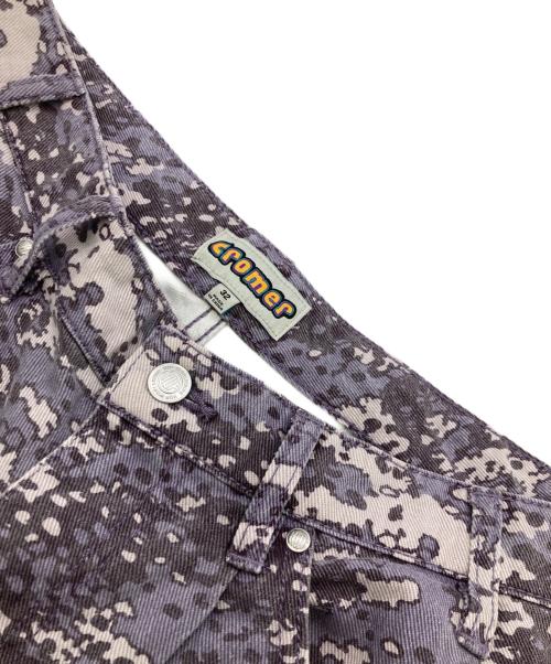 HUF（ハフ）HUF (ハフ) cromer camo pant パープル サイズ:32の古着・服飾アイテム