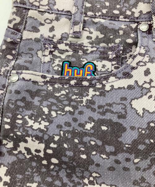 HUF（ハフ）HUF (ハフ) cromer camo pant パープル サイズ:32の古着・服飾アイテム