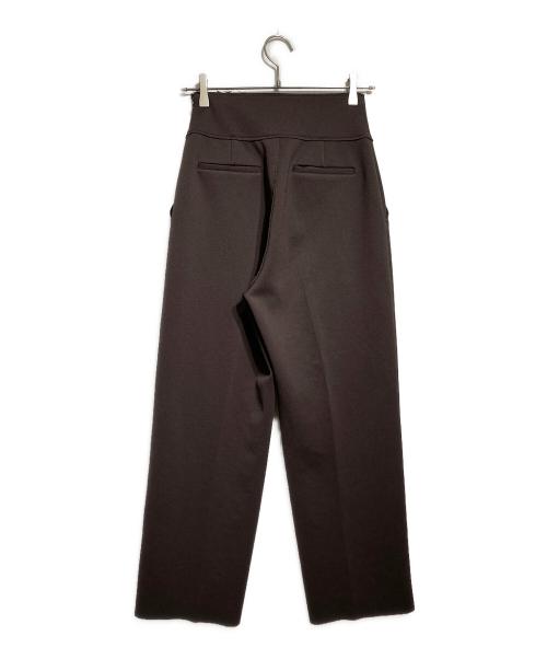 PHEENY（フィーニー）PHEENY (フィーニー) AMUNZEN HIGH WAIST TAPERED PANTS/アムンゼン ハイウエスト テーパードパンツ ブラウン サイズ:1の古着・服飾アイテム
