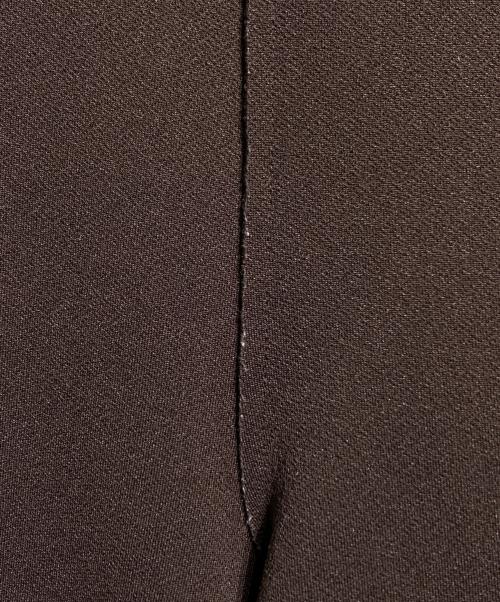 PHEENY（フィーニー）PHEENY (フィーニー) AMUNZEN HIGH WAIST TAPERED PANTS/アムンゼン ハイウエスト テーパードパンツ ブラウン サイズ:1の古着・服飾アイテム