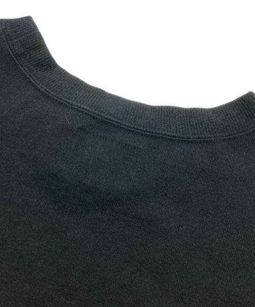 stussy（ステューシー）stussy (ステューシー) ロゴスウェット ブラック×ピンク サイズ:Sの古着・服飾アイテム