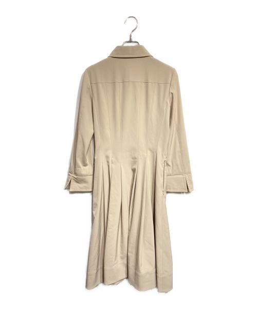 FOXEY NEWYORK（フォクシーニューヨーク）FOXEY NEWYORK (フォクシーニューヨーク) シャツワンピース ベージュ サイズ:40の古着・服飾アイテム