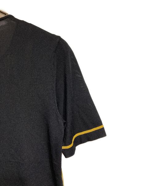 LEONARD FASHION（レオナールファッション）LEONARD FASHION (レオナールファッション) 半袖カットソー/Short-sleeved cut and sew ブラック サイズ:Mの古着・服飾アイテム