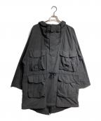 Snow peakスノーピーク）の古着「Indigo C/N Anorak/インディゴ シーエヌ アノラック」｜グレー