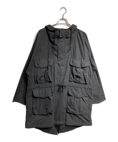 Snow peak（スノーピーク）snow peak (スノーピーク) Indigo C/N Anorak/インディゴ シーエヌ アノラック グレー サイズ:Lの古着・服飾アイテム