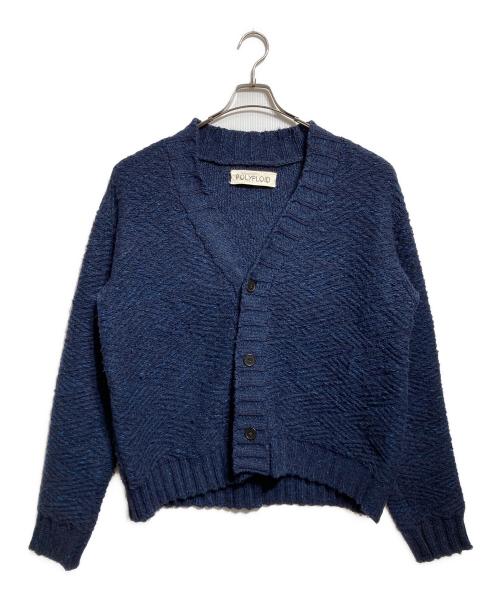 POLYPLOID（ポリプロイド）POLYPLOID (ポリプロイド) アルパカ混カーディガン/Alpaca-blend cardigan ネイビー サイズ:3の古着・服飾アイテム