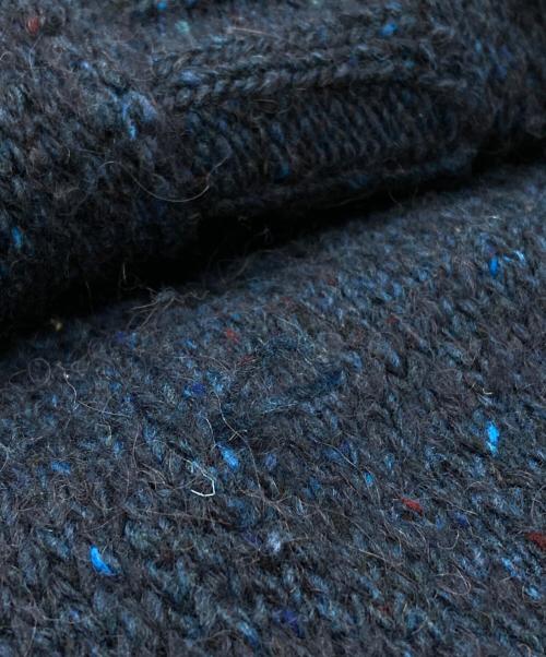 POLYPLOID（ポリプロイド）POLYPLOID (ポリプロイド) アルパカ混カーディガン/Alpaca-blend cardigan ネイビー サイズ:3の古着・服飾アイテム