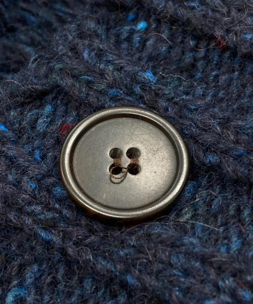 POLYPLOID（ポリプロイド）POLYPLOID (ポリプロイド) アルパカ混カーディガン/Alpaca-blend cardigan ネイビー サイズ:3の古着・服飾アイテム