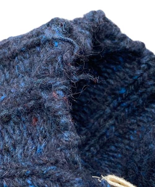 POLYPLOID（ポリプロイド）POLYPLOID (ポリプロイド) アルパカ混カーディガン/Alpaca-blend cardigan ネイビー サイズ:3の古着・服飾アイテム