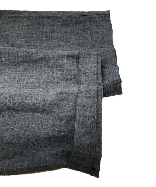 Phlannel（フランネル）Phlannel (フランネル) WOOL TROPICAL EASY TROUSERS/ウールトロピカルイージートラウザーズ グレー サイズ:3の古着・服飾アイテム