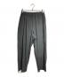 Phlannel（フランネル）の古着「WOOL TROPICAL EASY TROUSERS/ウールトロピカルイージートラウザーズ」｜グレー