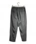Phlannel (フランネル) WOOL TROPICAL EASY TROUSERS/ウールトロピカルイージートラウザーズ グレー サイズ:3：10000円