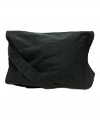 HENDER SCHEMEエンダースキーマ）の古着「Flap Shoulder Big/フラップ ショルダー ビッグ」｜ブラック