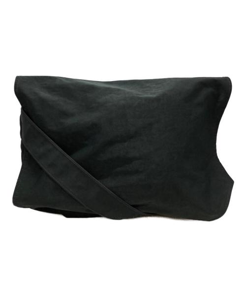 HENDER SCHEME（エンダースキーマ）Hender Scheme (エンダースキーマ) Flap Shoulder Big/フラップ ショルダー ビッグ ブラックの古着・服飾アイテム