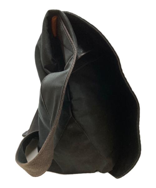 HENDER SCHEME（エンダースキーマ）Hender Scheme (エンダースキーマ) Flap Shoulder Big/フラップ ショルダー ビッグ ブラックの古着・服飾アイテム
