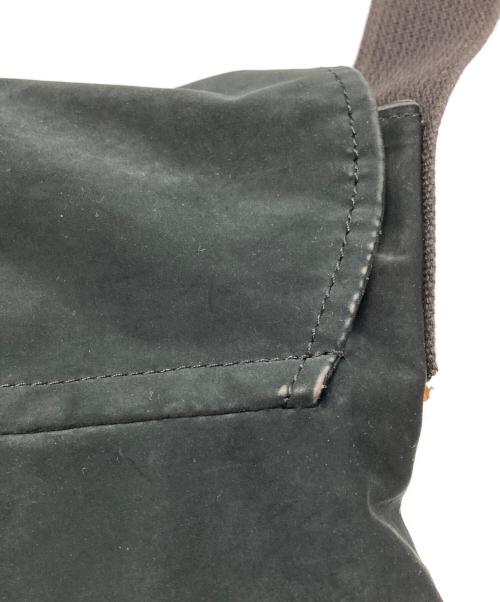 HENDER SCHEME（エンダースキーマ）Hender Scheme (エンダースキーマ) Flap Shoulder Big/フラップ ショルダー ビッグ ブラックの古着・服飾アイテム