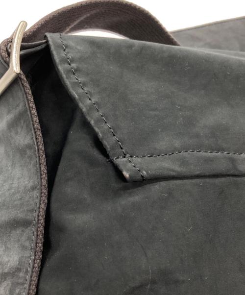 HENDER SCHEME（エンダースキーマ）Hender Scheme (エンダースキーマ) Flap Shoulder Big/フラップ ショルダー ビッグ ブラックの古着・服飾アイテム