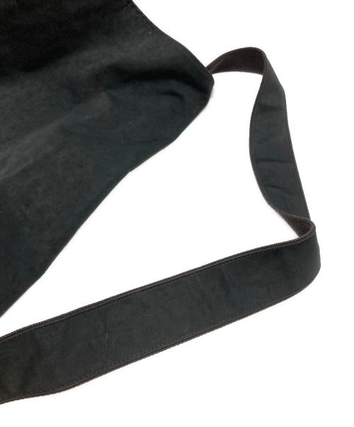 HENDER SCHEME（エンダースキーマ）Hender Scheme (エンダースキーマ) Flap Shoulder Big/フラップ ショルダー ビッグ ブラックの古着・服飾アイテム