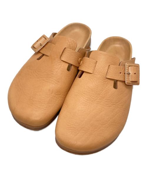 HENDER SCHEME（エンダースキーマ）Hender Scheme (エンダースキーマ) レザークロッグサンダル/Leather clog sandals ブラウン サイズ:5(26.0cm-26.5cm)の古着・服飾アイテム