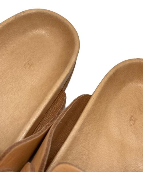 HENDER SCHEME（エンダースキーマ）Hender Scheme (エンダースキーマ) レザークロッグサンダル/Leather clog sandals ブラウン サイズ:5(26.0cm-26.5cm)の古着・服飾アイテム